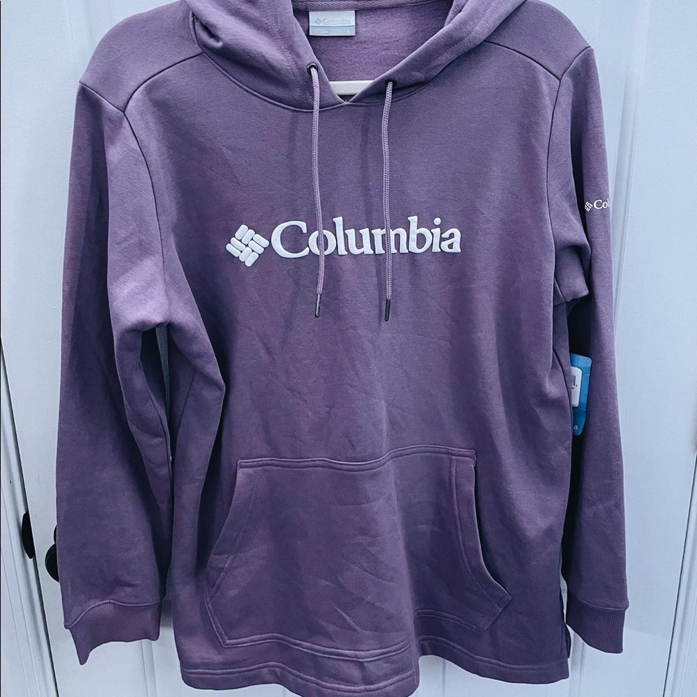 purple columbia hoodie